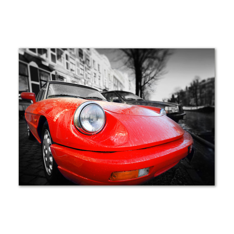 Classic Car - Wrapped Canvas Print