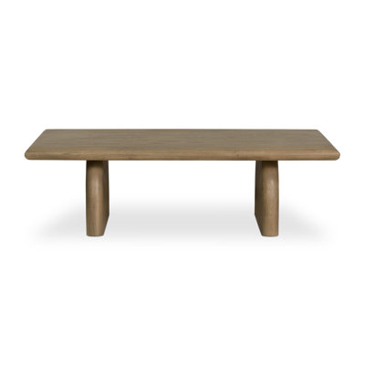 Fen Solid Wood Top Single Coffee Table