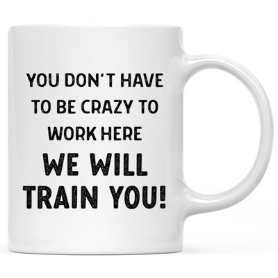 Cadeaux de 11 oz de tasse à café en céramique amusante