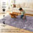 Kalini Floral Woodland Brown Performance Flatweave Washable Floral Indoor / Outdoor Rug-1380543908