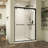 DreamLine Abbey 50 - 54 in. W x 76 in. H Semi-Frameless Bypass Shower Door in Oil Rubbed Bronze-98157926