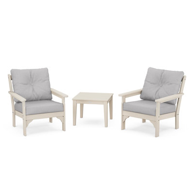 Vineyard 3-Piece Deep Seating Set