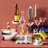 Zoya 11.75oz. Glass Martini Glass Glassware Set