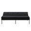 Canapé-lit futon 3 places, canapé-lit pliant simple, structure en métal robuste, polyester doux pour la peau, dossier réglable, convertible pour les petits espaces-130073743-130073741