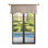 Lucca Velvet Solid Color Scalloped 50" Window Valance