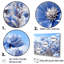 «Inviting Azure Flowers Field», reproduction sur toile-691496265-691496256