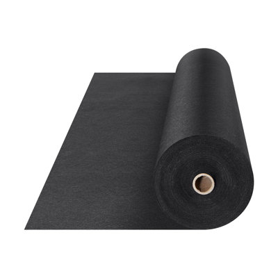 Non Woven Geotextile Fabric Under Gravel, 4x100FT 8OZ Heavy Duty Weed Barrier Fabric