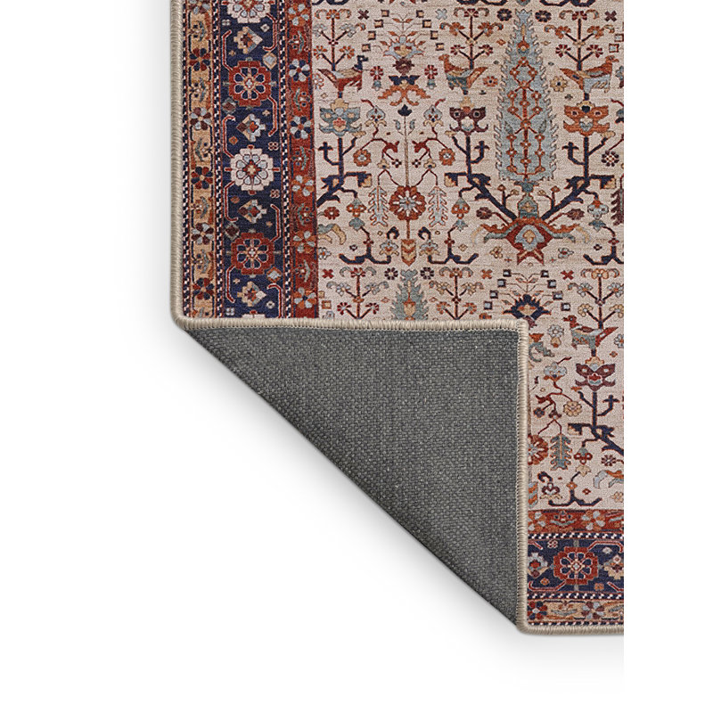 Tapis brun Beula, Rectangle 3 pi x 5 pi