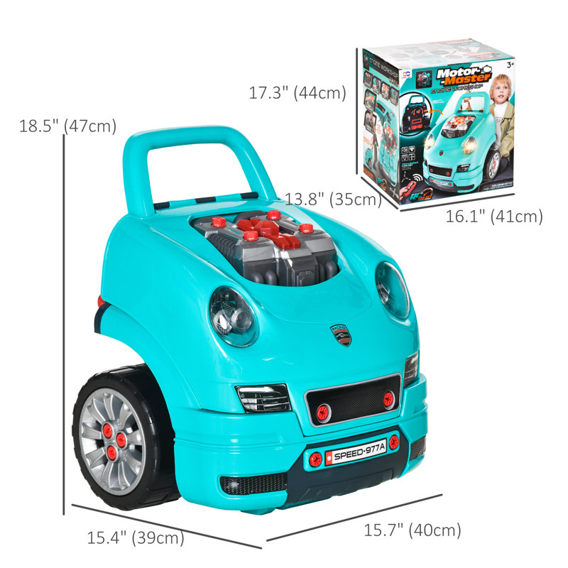 Play Kitchen Set, Teal