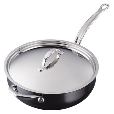 Hestan NanoBond 5QT Covered Essential Pan w/ Helper Handle