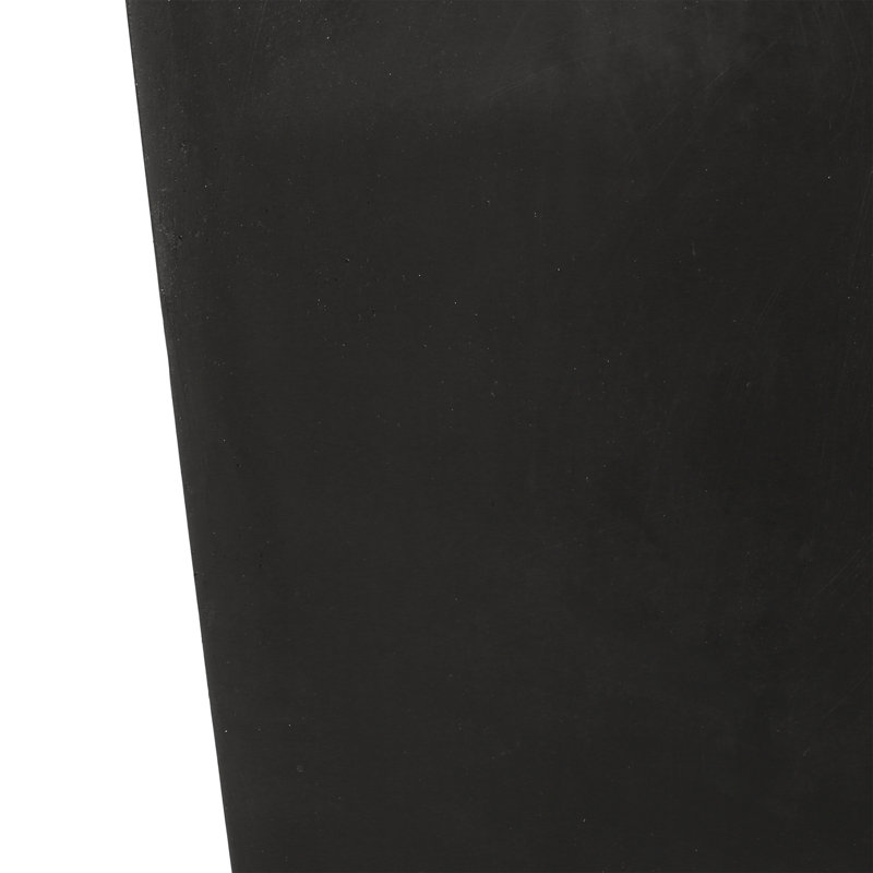 Ensemble de pots à fleurs Devi Modern, H 32,5 po x l 13 po x P 13 po, Noir