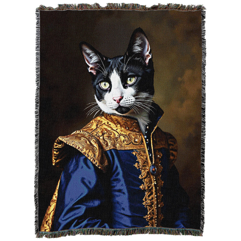 Jeté en coton Pure Country Weavers, Lord Tuxedo
