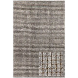 Matrix Wool Area Rug in Gray