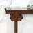 Retro Classical Minimalist Console Table-1497278775