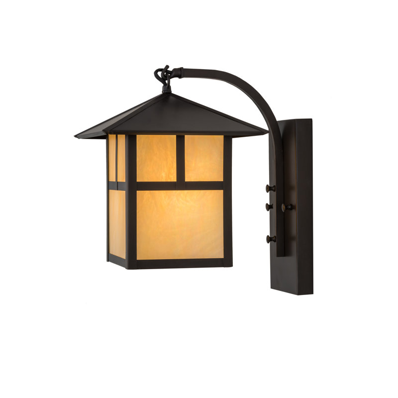 Seneca "T" Mission 1 - Light Outdoor Wall Lantern