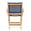 St. Tropez Outdoor Teak Dining Armchair-1434328912