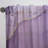 Abstract Curtain Panel, Purple Liquid Art Room Darkening Decor - Purple Liquid Art Waves II-72240190