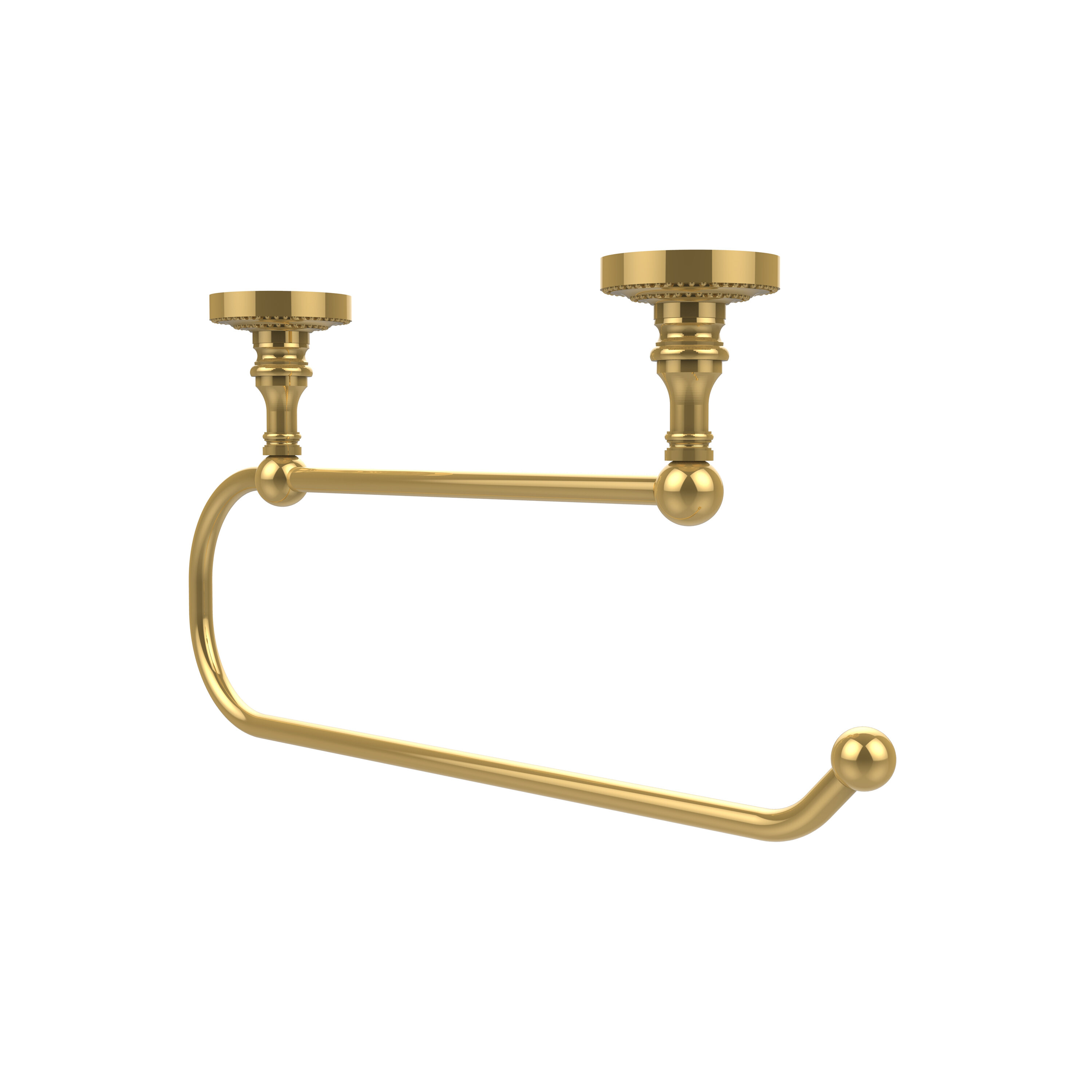 Wall Mount Brass Paper Towel Holder