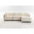 Chenille blanc antique