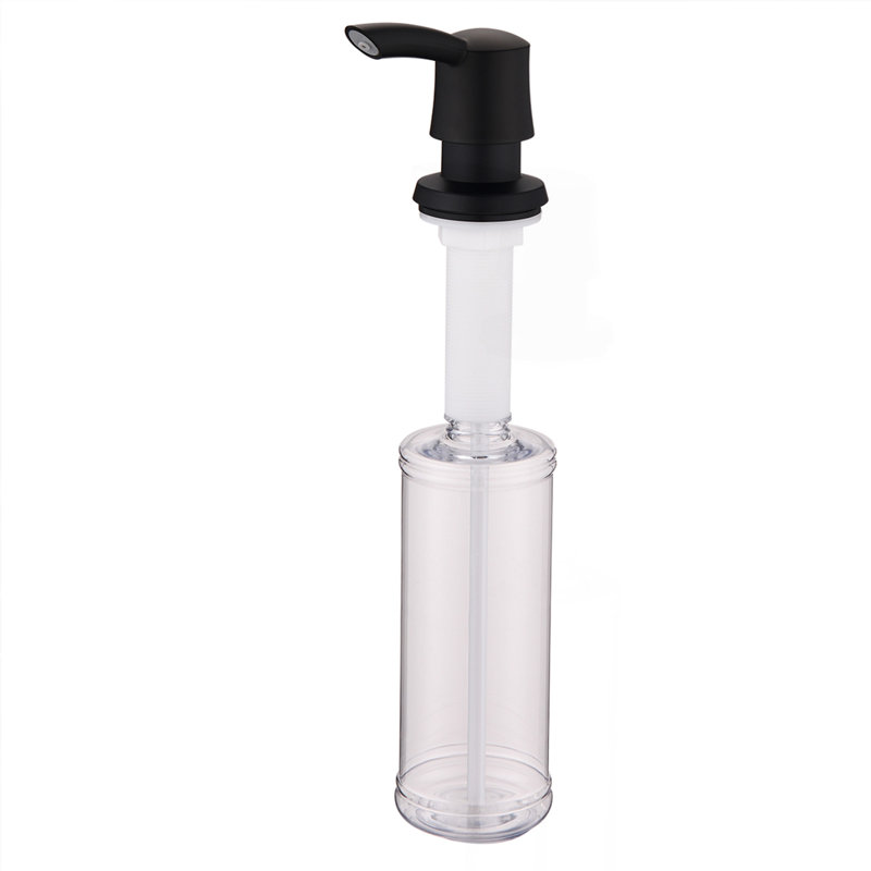 Distributeur de savon de cuisine, Noir mat