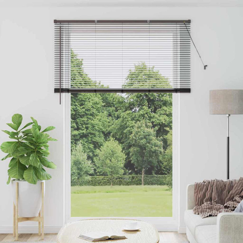 Horizontal/Venetian blind, Black, 220cm L x 145cm W