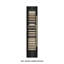 ZLINE Autograph 18 in. Black Stainless 68 Bottle Left Hinge Column Wine Cooler with Gold Accents-677021676-677021677