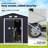 Spacious Metal Tool Shed,Outdoor Storage Shed