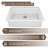 Drop-In Single Bowl Fireclay Kitchen Sink