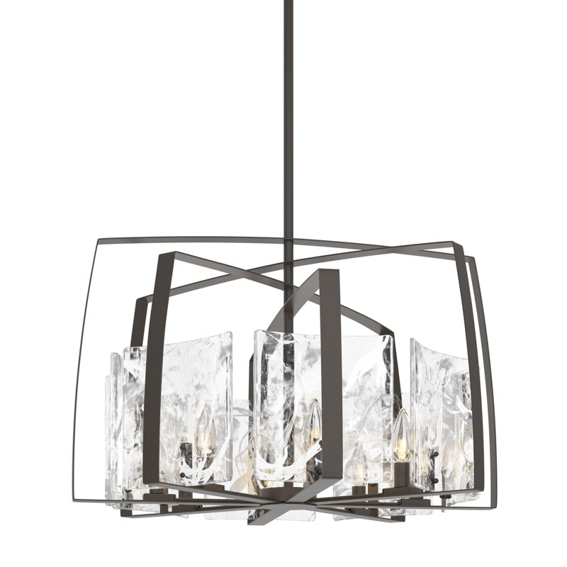 Arc 8 - Light Chandelier, Dark Smoke