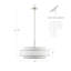 Lustre tambour 5 lumières Aasim-1977652146
