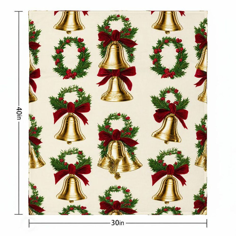 1pc couverture de flanelle à motif de canne à sucre douce scène d'hiver magique au pays des merveilles, forêt de bonbons colorés, douceurs douces pour canapé / lit / voyage 30 * 40