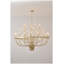 Lustre 36 lumières en fer industriel de style bougie