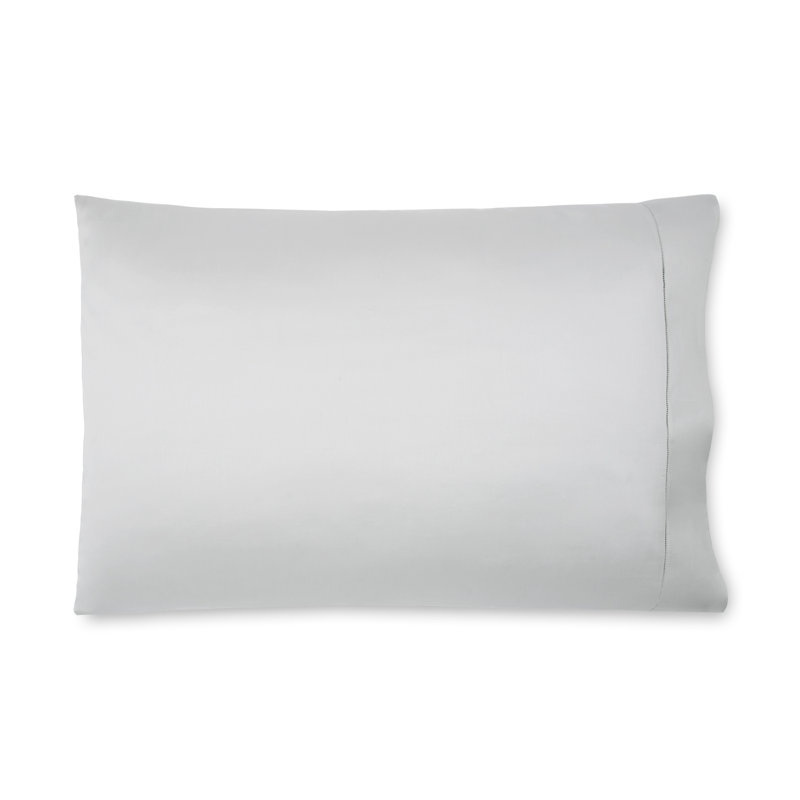 Fiona Sateen Pillow Case, Standard, Gray