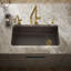 Cairn® 33-1/2" x 18-5/16" x 9-1/2" Under-Mount Single-Bowl Kitchen Sink with Basin Rack-16968122