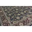 Hand-Knotted High-Quality Black and Red Area Rug