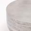 Table basse tambour moderne en aluminium martelé texturé en métal, fer estampé à la main-372885993