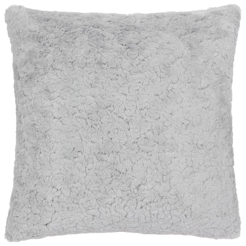 Megeve Cushion Cover Square Throw Pillow Cover, Grey
