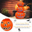 Présentoir lumineux à 3 niveaux d'Halloween