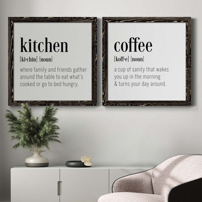 " Kitchen Definition " 2 - Pieces
