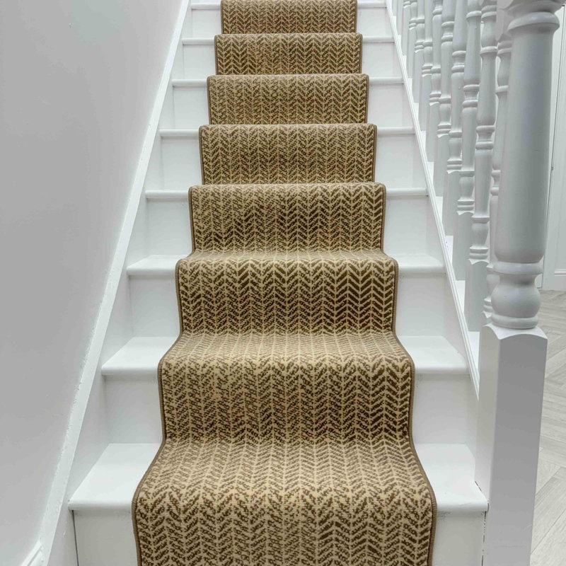 Stair Runner Solid Colour Area Rug, Runner 60 x 690 cm