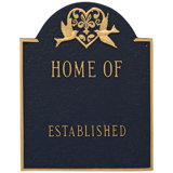 4-Line Wall Address Plaque