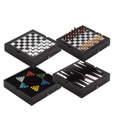  XBSLJ Traditional Games Chess Folding Chess Set Large Metal  Three-Dimensional Chess Pieces Wooden Chess Board (Size : 20.9 in) : Toys &  Games