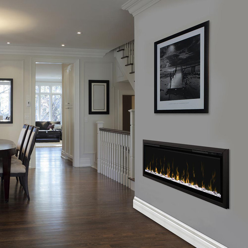 Foyer électrique linéaire encastré Dimplex IgniteXL - technologie de flamme Multi-Fire XD - 1000 pieds carrés