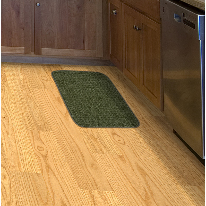 Tapis de cuisine Benji, sauge, Rectangle 1'6" x 2'6"
