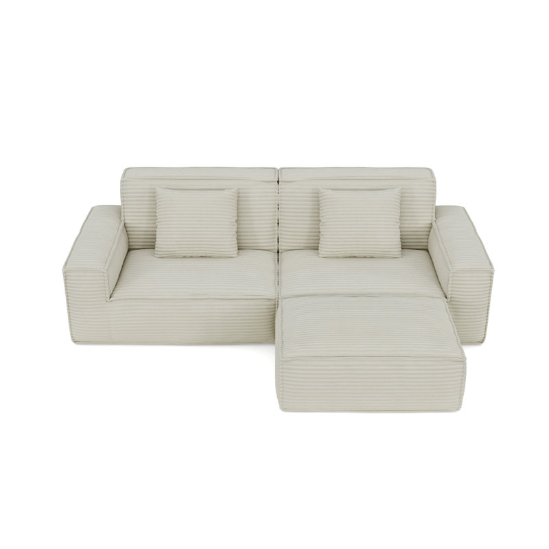 Canapé 106,3 po, Beige