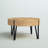 Astoria Round Wood Coffee Table with Metal Hairpin Legs-457976110