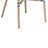 Chiles All-Weather Commercial Paris Chair with Arms and Metal Frame-1907389605