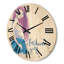 Horloge murale tendance fille en bois I-63903807
