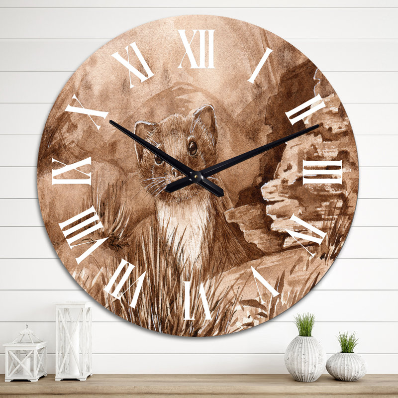 Horloge murale surdimensionnée, Grand