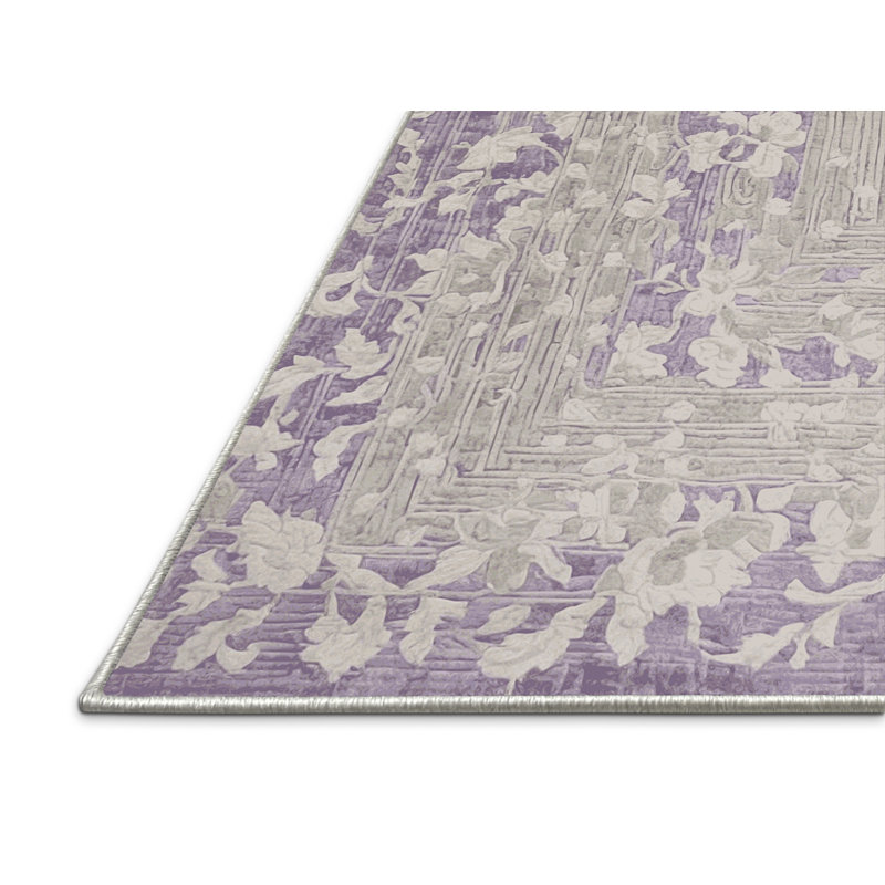 Silky Soft Plush Beige Area Rug, Round 8'